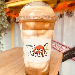 กาแฟ มะพร้าวปั่น นมสด