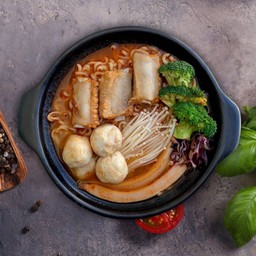 kimchi Pork ribs noodle