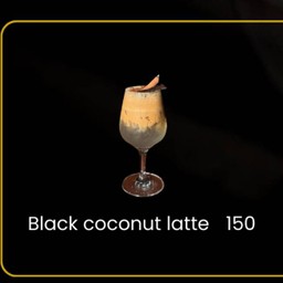 Black Coconut Latte