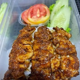 ข้าวหน้าหม่าล่าหมูสันนอก