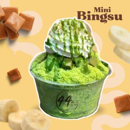 บิงซู มินิชาเขียว บราวนี่