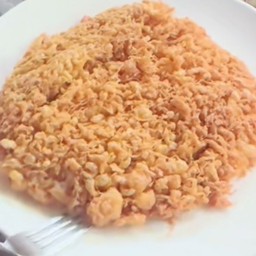 ข้าวยำมะม่วงไข่เจียวฟู