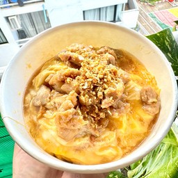 ข้าวไข่ข้น+กะเพราไก่
