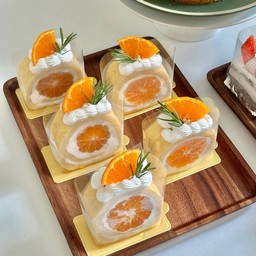 เค้กโรลส้ม