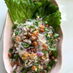 [อร่อยซ่ากับโค้ก] ยำวุ้นเส้นโบราณ +  โค้ก ออริจินัล (กระป๋อง) 