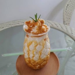 นมสดคาราเมลปั่น