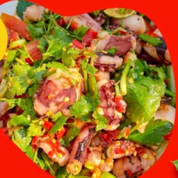 ยำหมึกทาโกะ