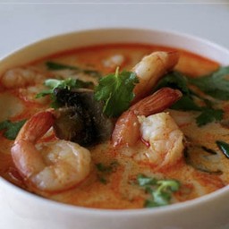 ต้มยำกุ้งพริกเผาน้ำข้น