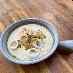 ไข่ตุ๋นทะเล (หม้อดิน)