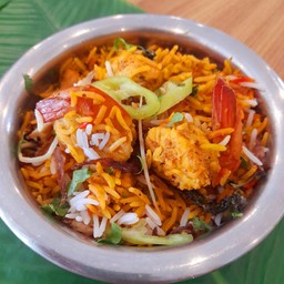 Seafood Dum Biryani   ข้าวหมกทะเล