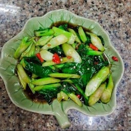 คะน้าน้ำมันหอย