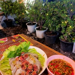 กุ้งแช่น้ำปลา&หอยแครงซีฟู๊ด