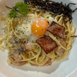 สปาเกตตี้ไข่ออนเซ็น