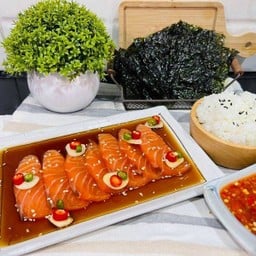 แซลมอนดอง พร้อมทานชุด 1