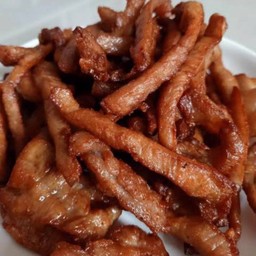 ข้าวเหนียวหมูแดดเดียว