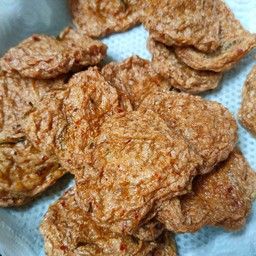 ทอดมันปลากรายผสมปลายี่สกแบบครึ่งกิโล