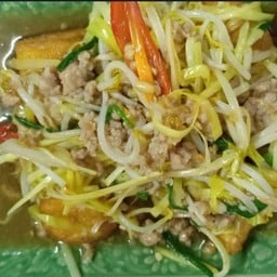 กุ้ยช่ายขาวเต้าหู้หมูสับ