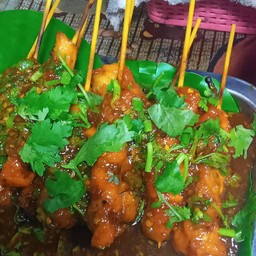 เนื้อไก่ย่างน้ำจิ้มแจ่ว
