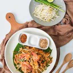 ผัดไทกุ้งสด (Pad-Thai)