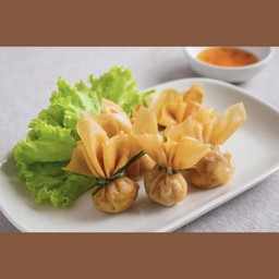 Fried Prawn Dumplings ถุงทองทอด