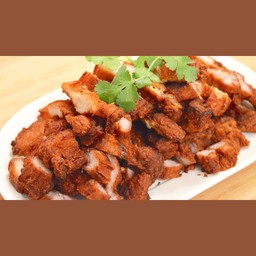Fried Belly Pork หมูสามชั้นทอด