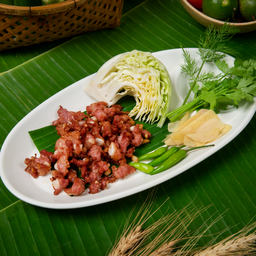 แหนมซี่โครงหมูทอด