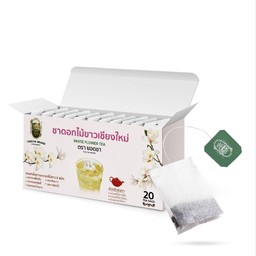ชาดอกไม้ขาวแบบกล่อง