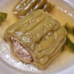 ต้มมะระยัดไส้หมูสับ