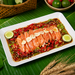 ยำปลาแซลม่อน