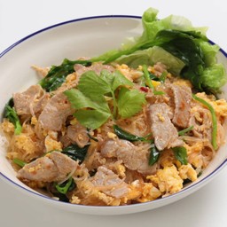 สุกี้แห้งหมูหมัก