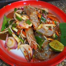 ยำกุ้งสด