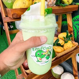 อโวคาโดมะพร้าวสมูทตี้