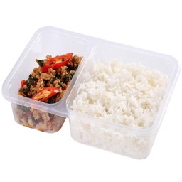 มายช้อยส์ข้าวผัดกะเพราหมู(B