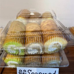 มินิโรลรวมรส(วนิลลา,กาแฟ,ใบเตย)