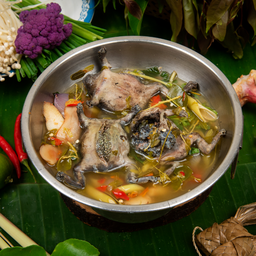 ต้มส้มอึ่งไข่ คู่