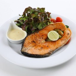 สเต๊กปลาแซลม่อน