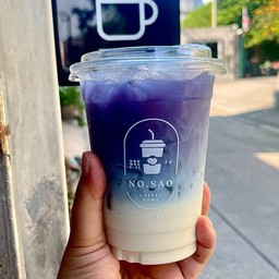 นมสดอัญชัน