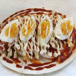 Egg kebab เคบับไข่ต้ม