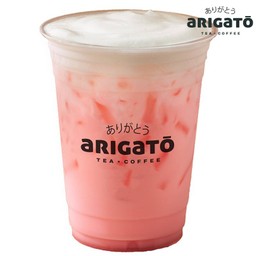 อาริกาโตะสตรอเบอร์รี่นมสดเย็น