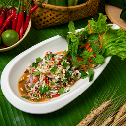 ยำไข่มดแดง