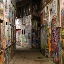 Graffiti Street Graffitistraat Ghent
