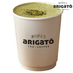 อาริกาโตะมัทฉะลาเต้ร้อน