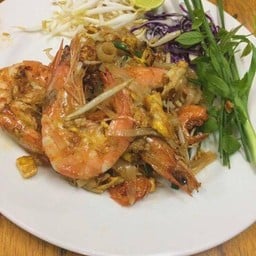 ผัดไทยกุ้งสด