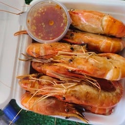 กุ้งเผาครึ่งโล