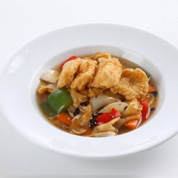 ก๋วยเตี๋ยวราดหน้าปลาเต้าซี่