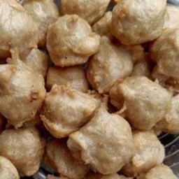 ลูกชิ้นเอ็นหมูทอด(10ลูก)