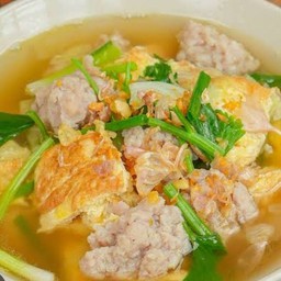 ต้มจืดหมูสับไข่น้ำ