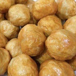 ลูกชิ้นหมูทอด(10ลูก)