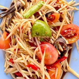 ส้มตำปู-ปลาร้า