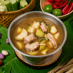 แกงไก่ใส่ฟัก